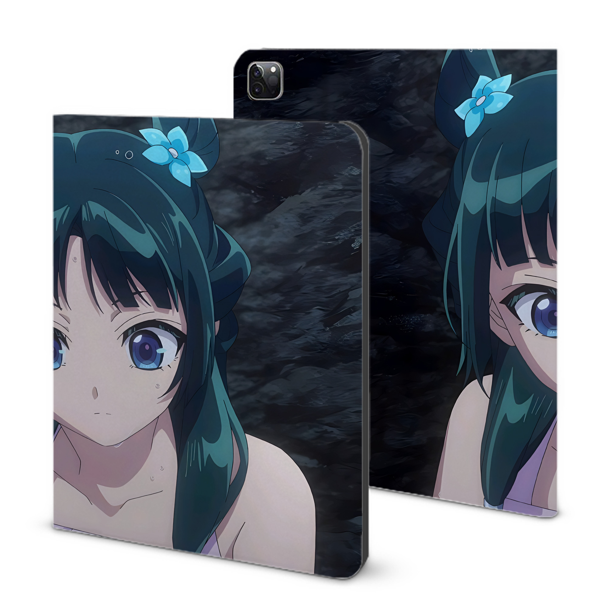 （画像用） 薬屋のひとりごと The Apothecary Diaries IPad ケース ブック型 PUレザー TPU 耐衝撃 軽量 薄型 ペン収納なし 全面保護 IPad 各モデル対応